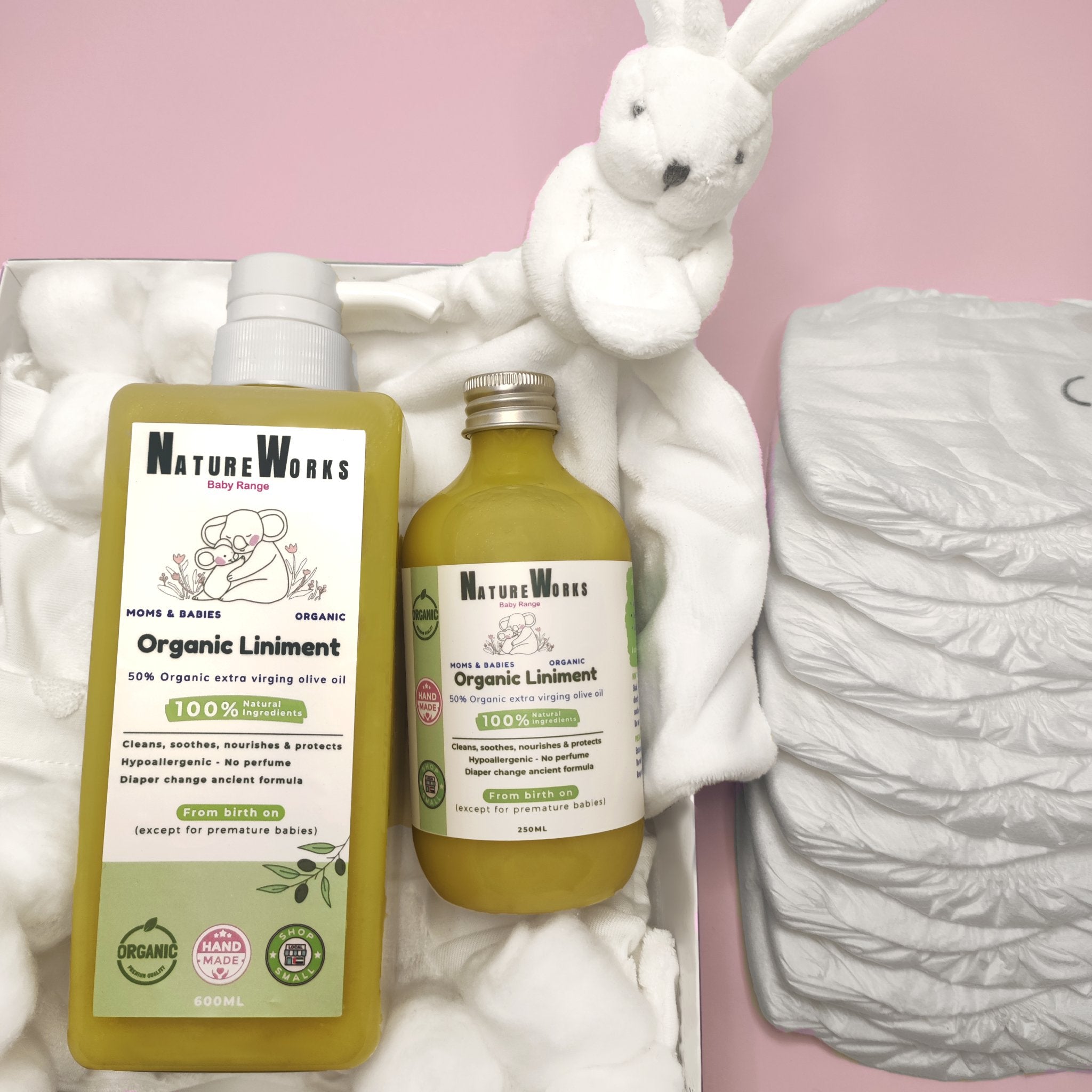 Oleo calcareous Liniment - Diaper change - 250ml - Natureworks.store -
