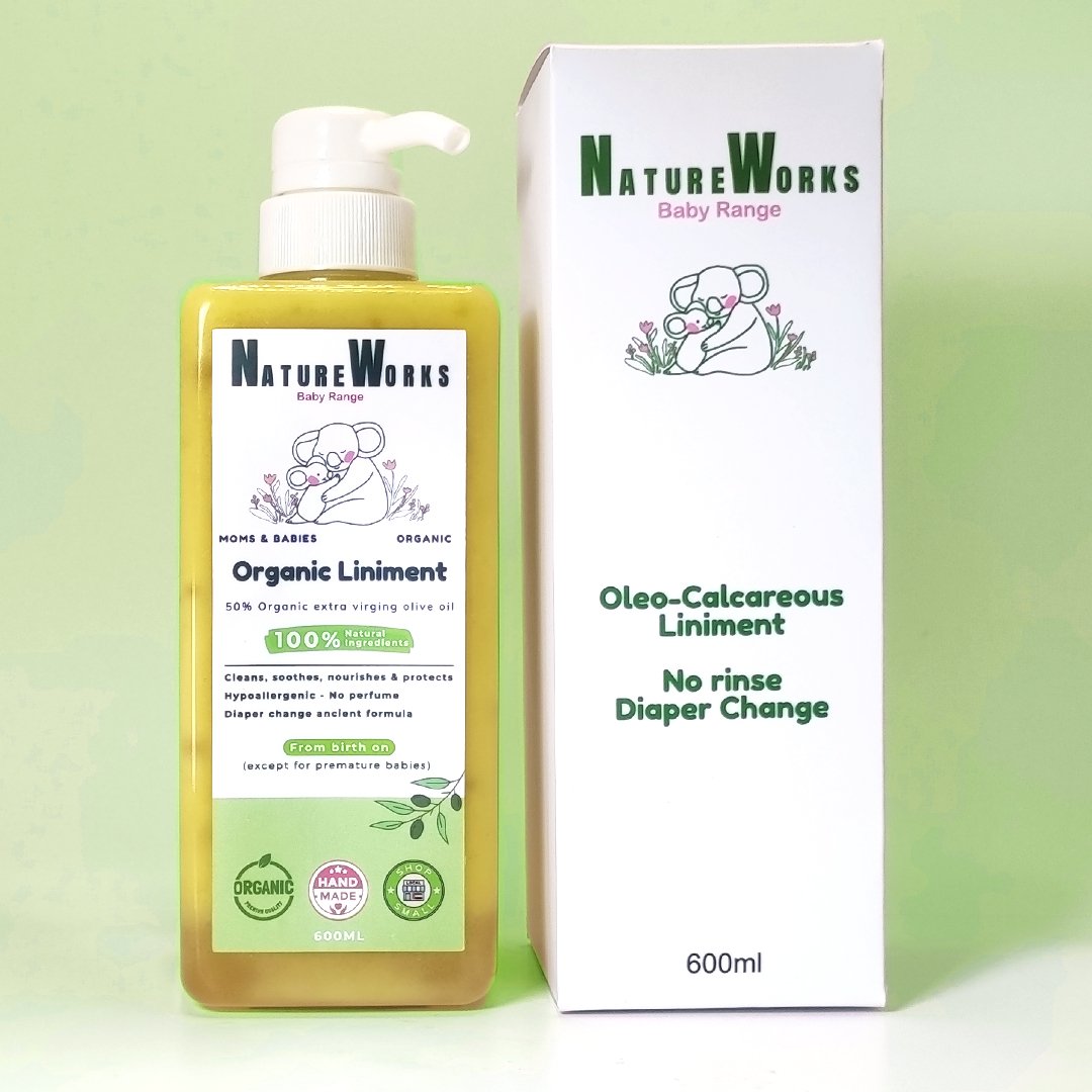 Oleo calcareous Liniment - Diaper change - 600ml - Natureworks.store -