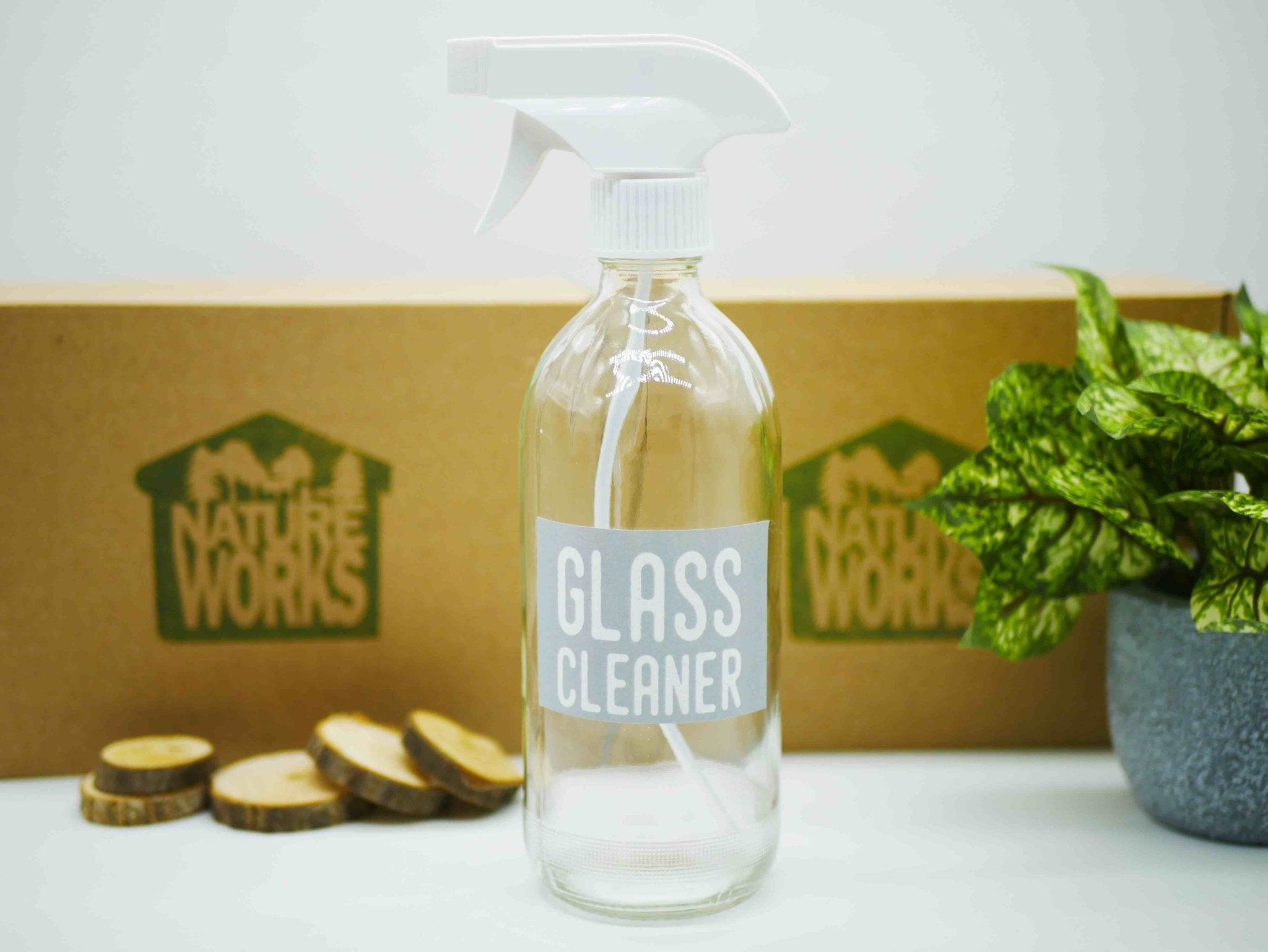 Glass Cleaner Container (empty) - Natureworks.store - Containers