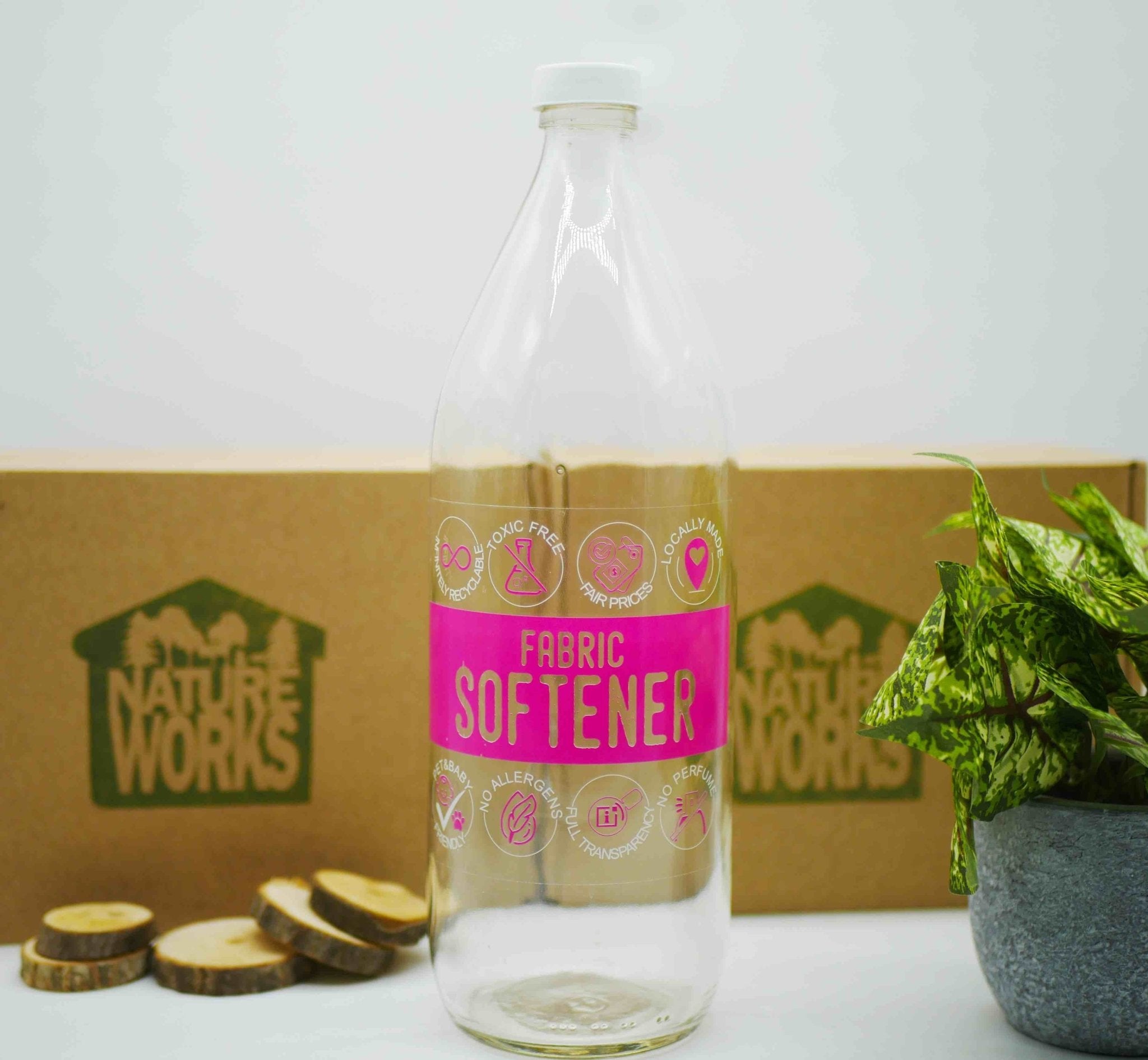 Softener Glass bottle (empty) - Natureworks.store - Containers