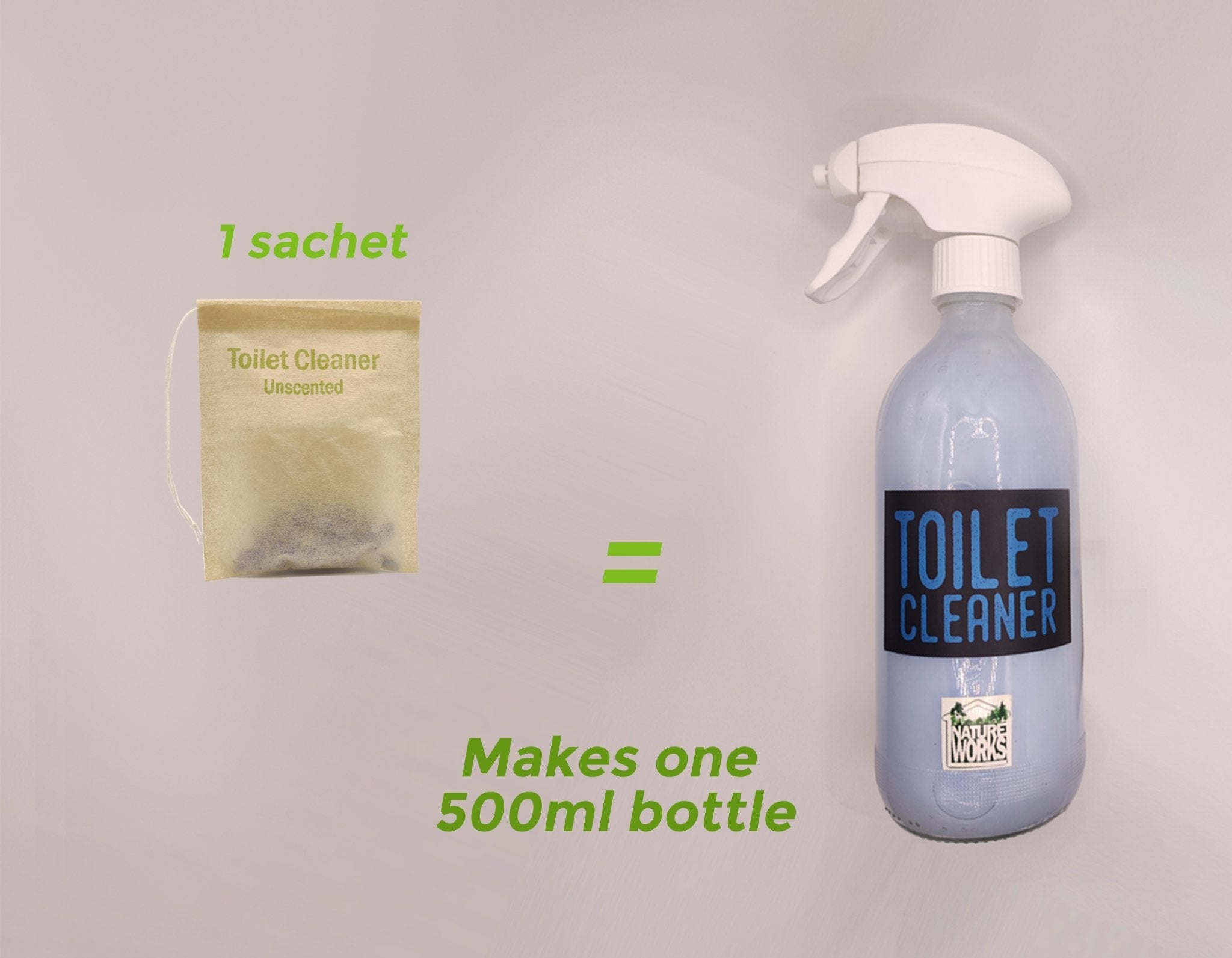 Toilet Cleaner Powder - Natureworks.store - Cleaners